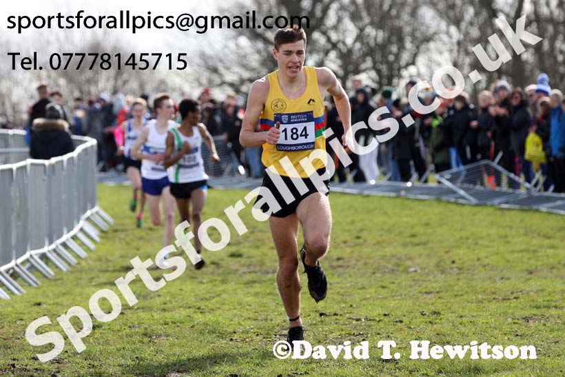 Mens under-20s 2019 British Athletics Inter Counties Cross Country, Prestwood Hall, Loughborough. Photo:  David T. Hewitson/Sports for All Pics